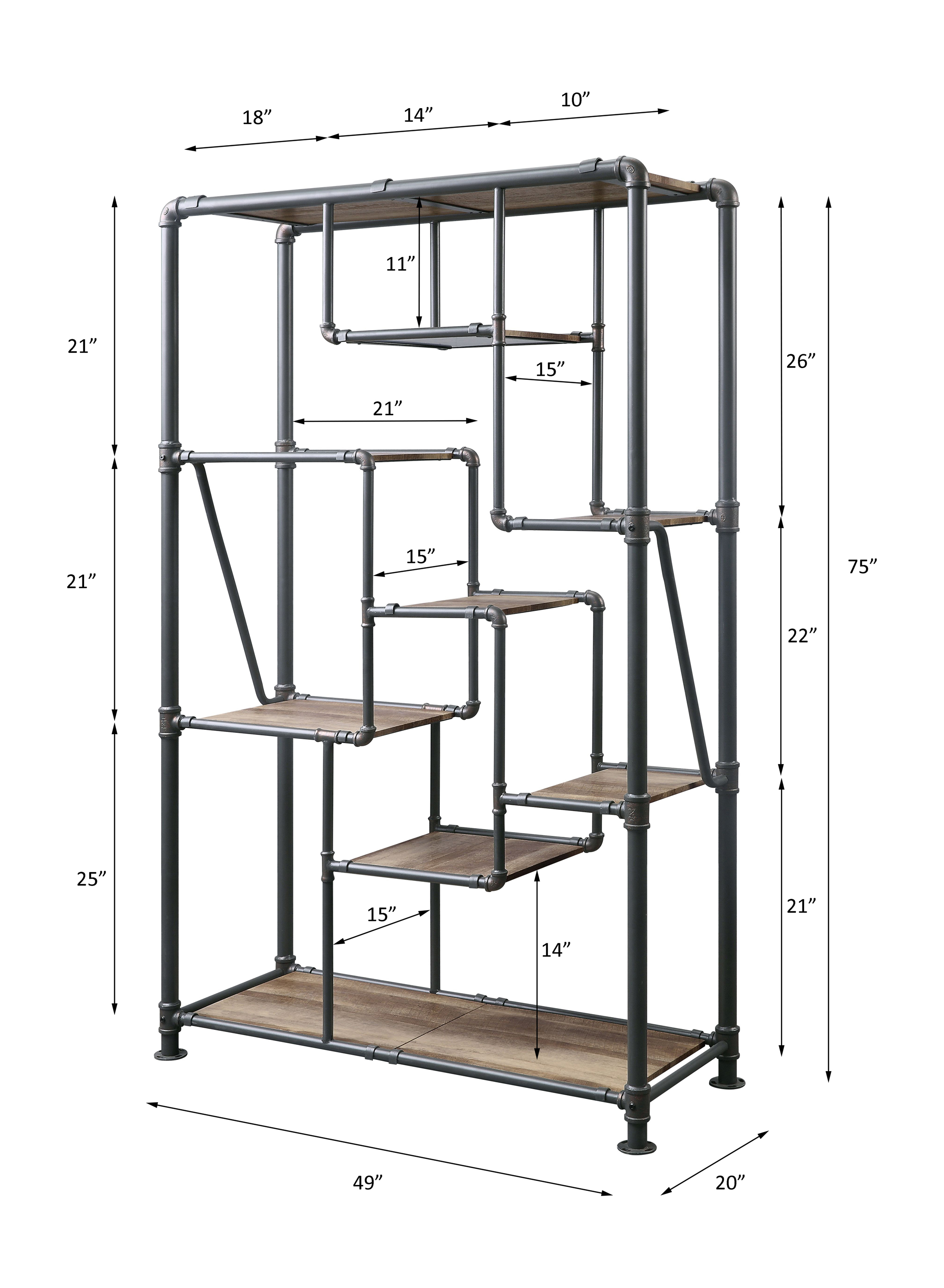 Brantley Bookshelf