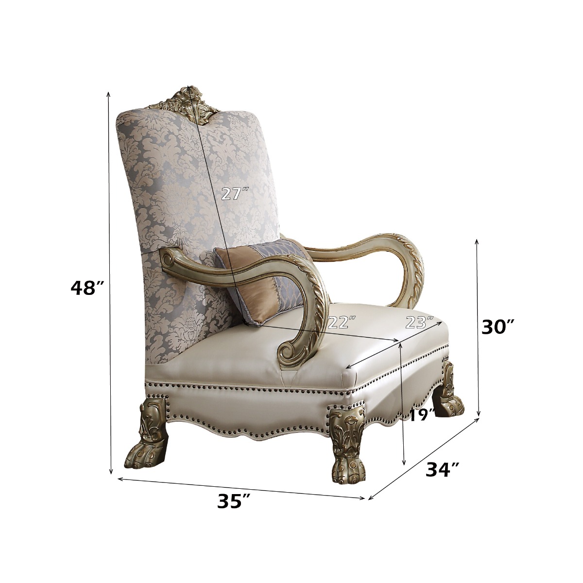 Dresden II Chair W/Pillow