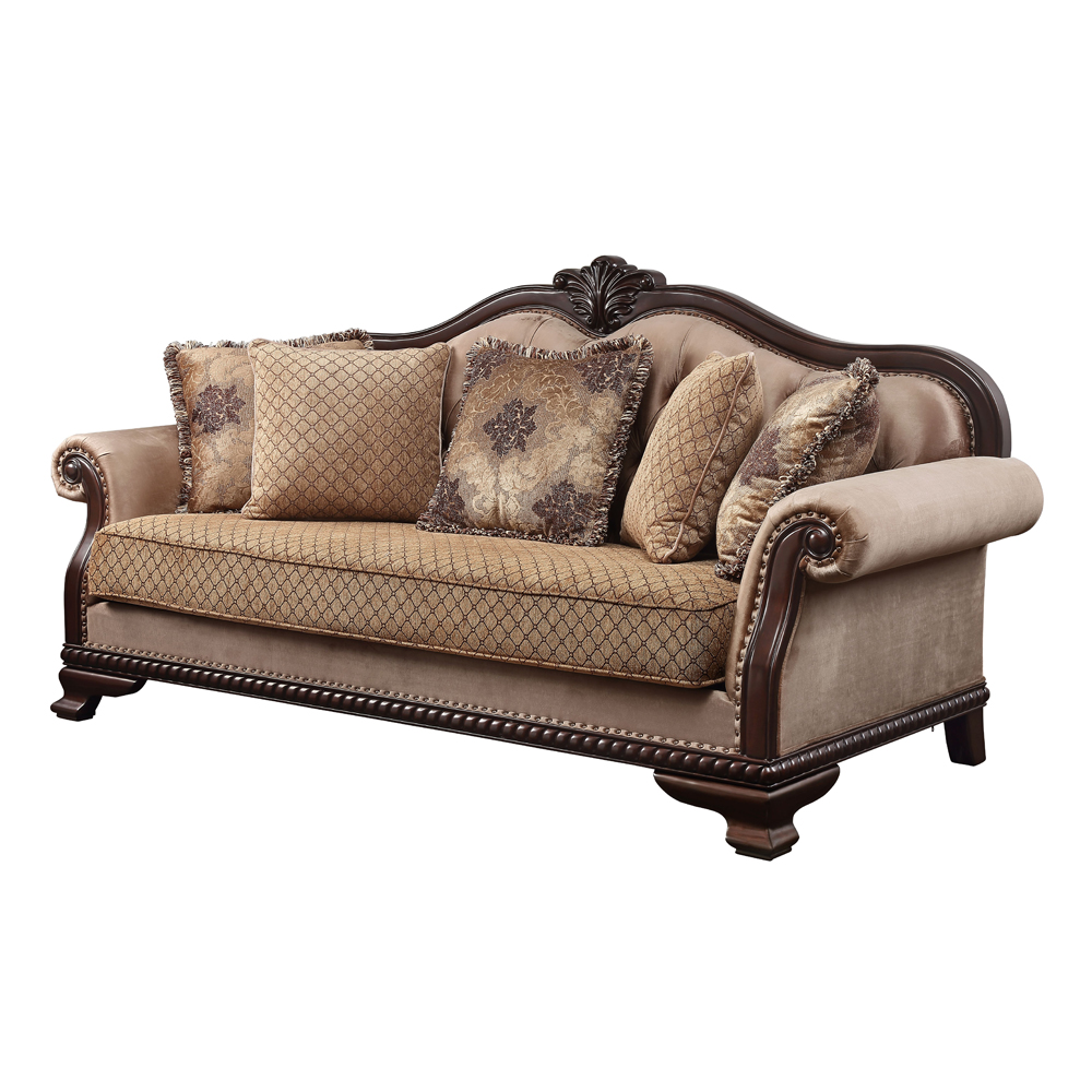Chateau De Ville Sofa W/5 Pillows (Same LV01588)