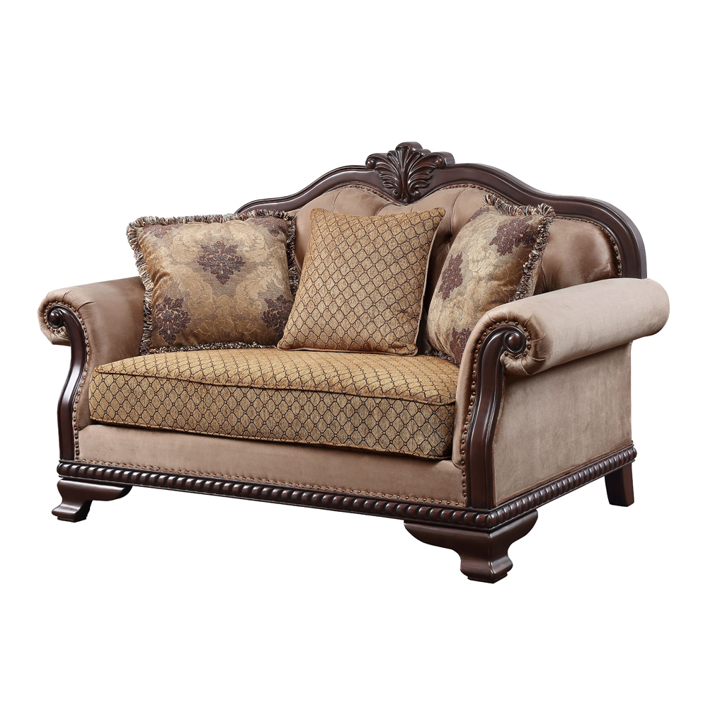Chateau De Ville Loveseat W/3 Pillows(Same LV01589)