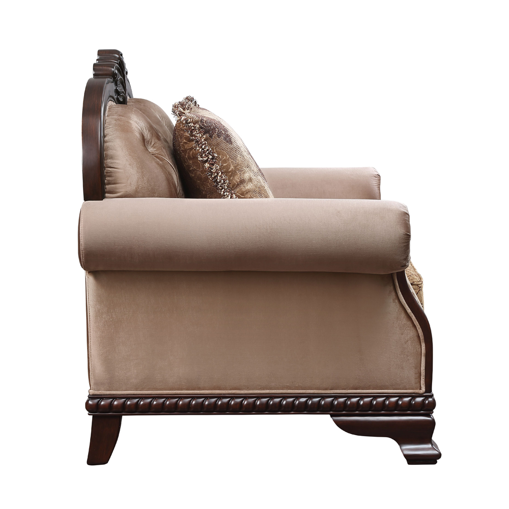 Chateau De Ville Loveseat W/3 Pillows(Same LV01589)