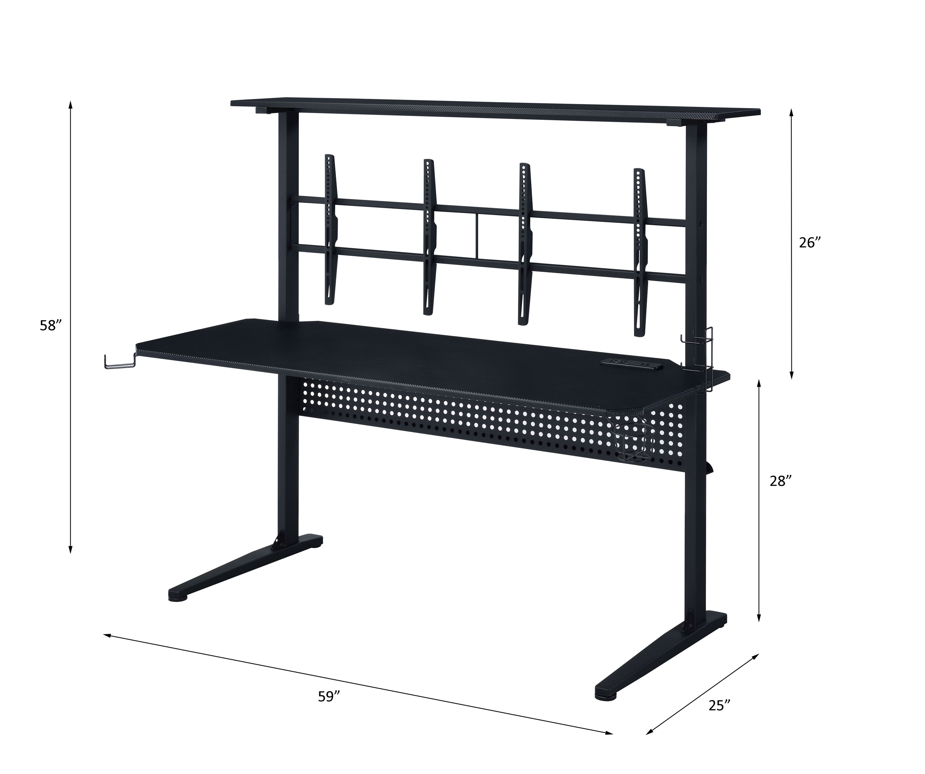 Canzi Gaming Desk W/USB
