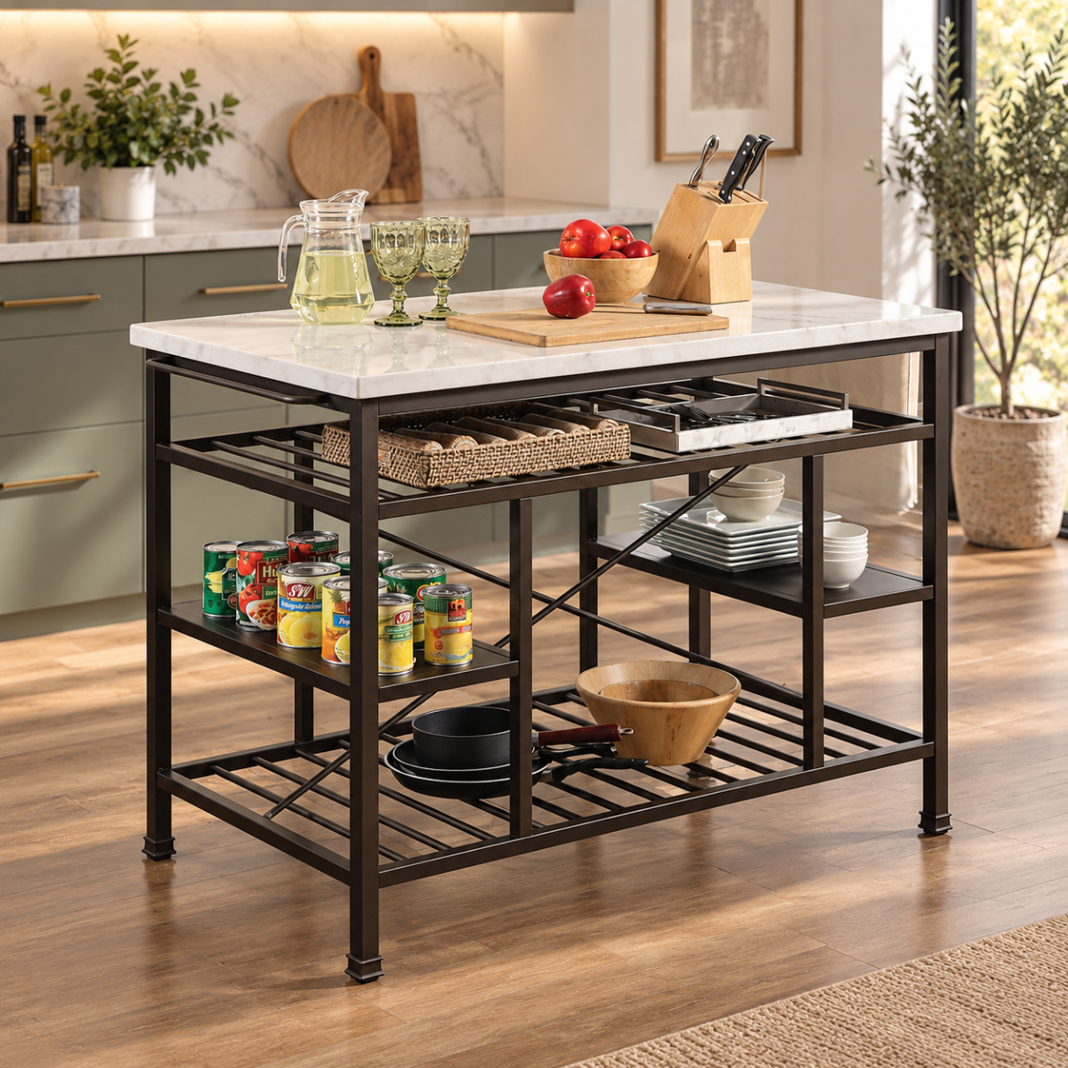 Lanzo Kitchen Island