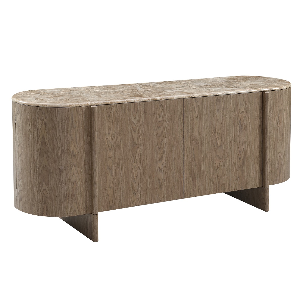 Markku Console Table w/Natural Marble