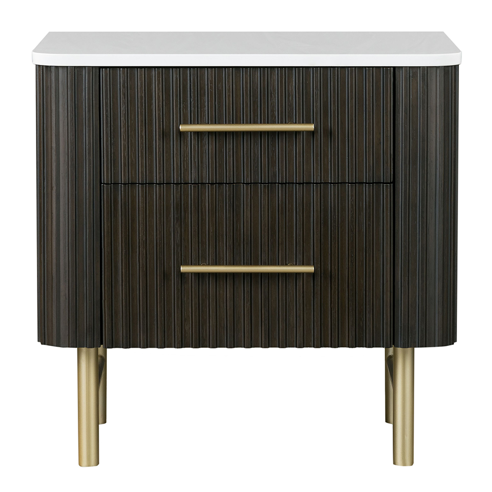 Clayten Nightstand w/Marble Top