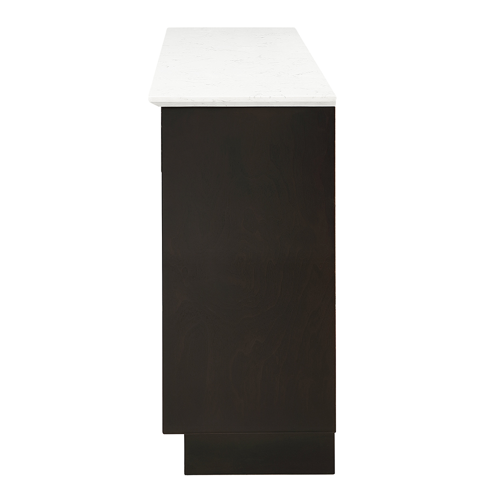 Jaramillo Server w/Natural Marble Top & Fireplace