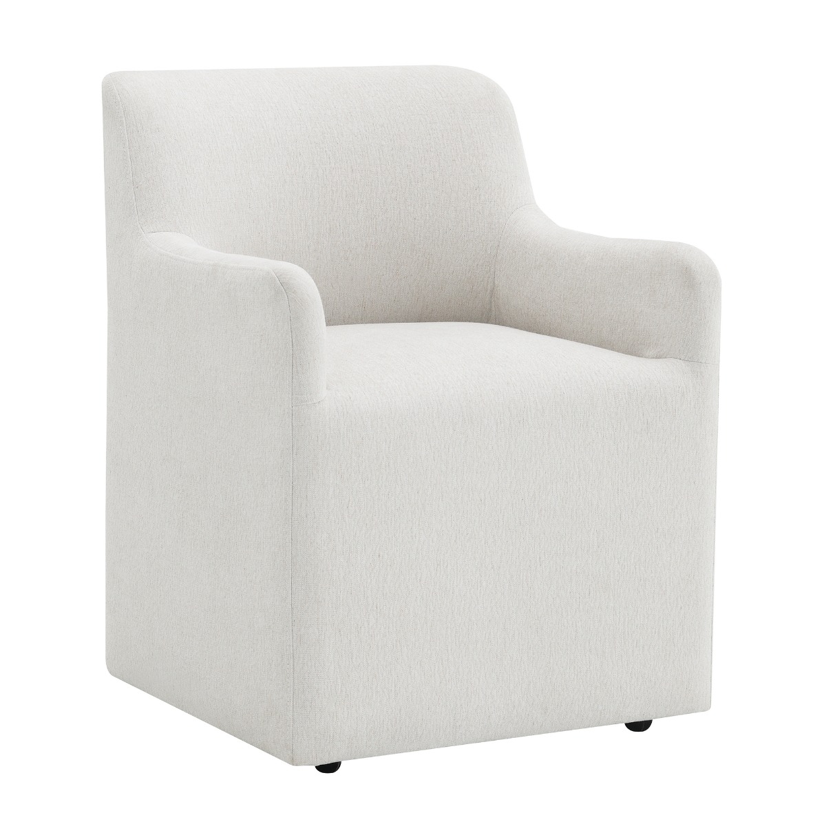 Cafell Arm Chair w/Swivel Casters
