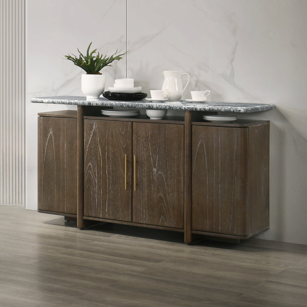 Dillon Server w/Marble Top