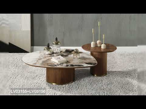Willene TV Stand w/Ceramic Top