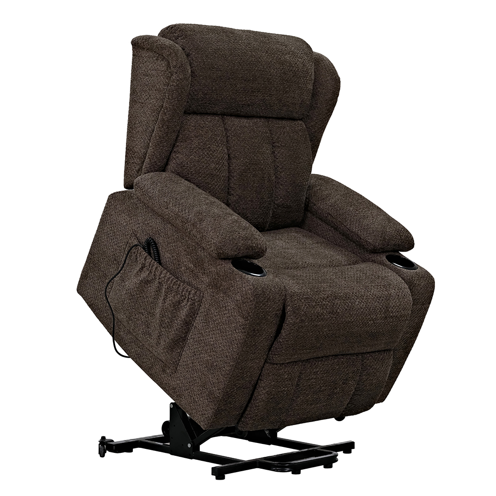 Lusio Power Motion Recliner w/Lift & Cup Holder