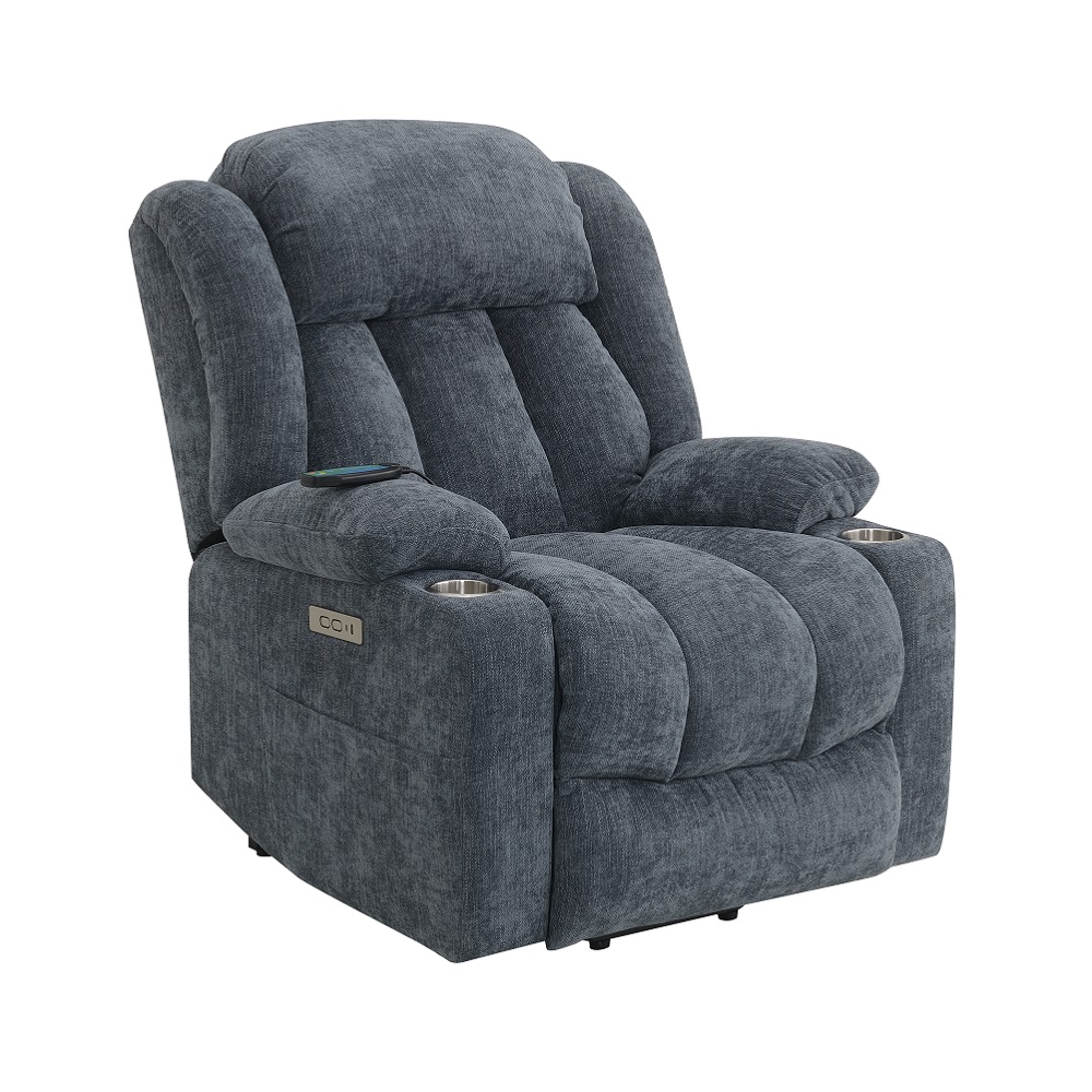 Omarion Power Recliner w/Lift, Heating & Massage