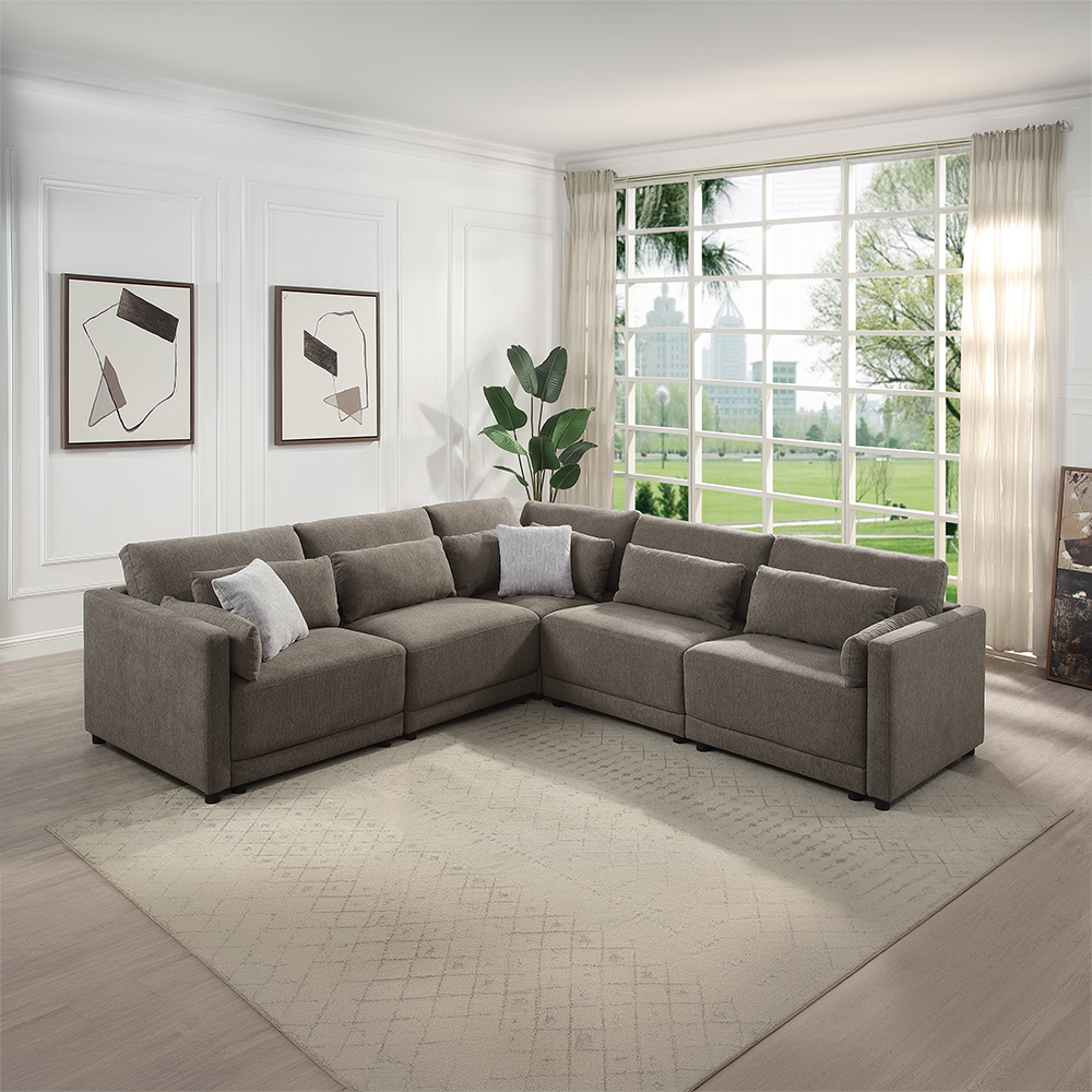 Rylie Modular - Wedge w/3 Pillows