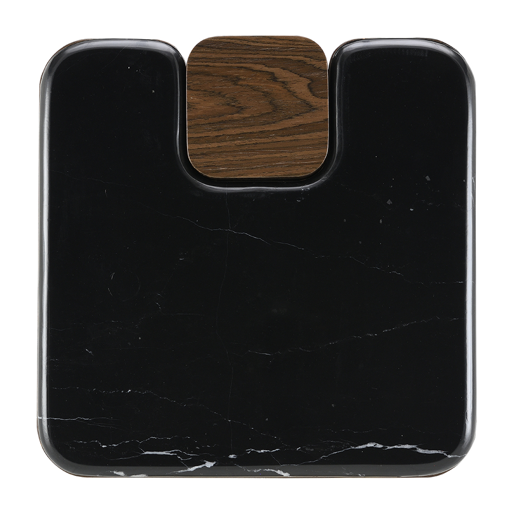 Dana End Table w/Natural Marble