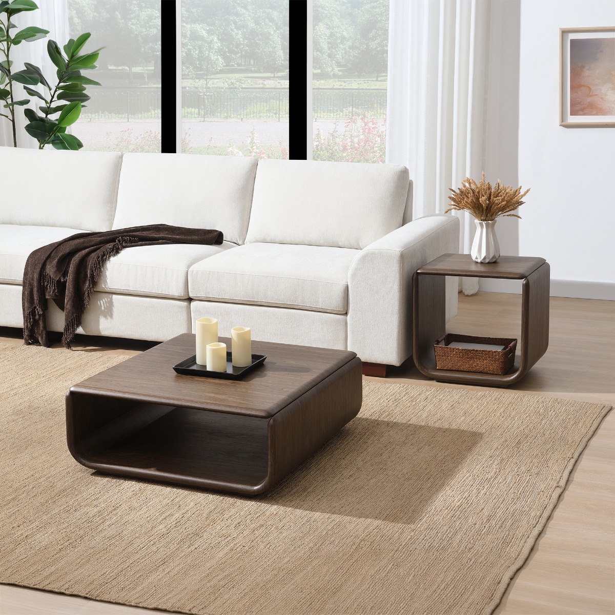 Lanza End Table w/Drawer