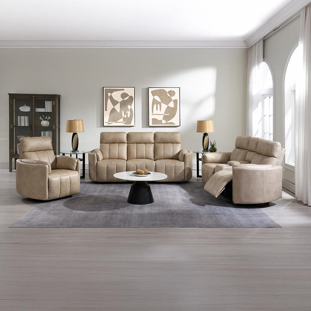 Elison Motion Loveseat w/Console