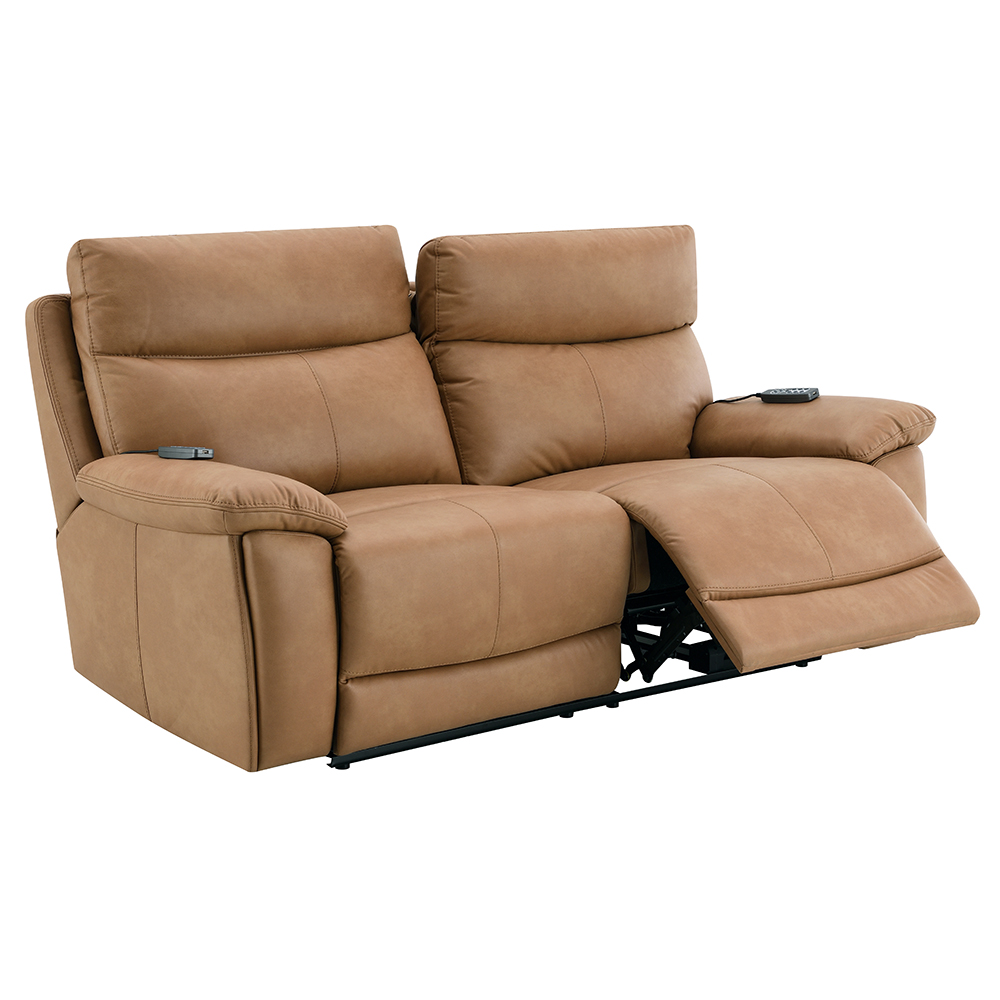 Chavis Power Motion Loveseat w/USB & Power Headrest