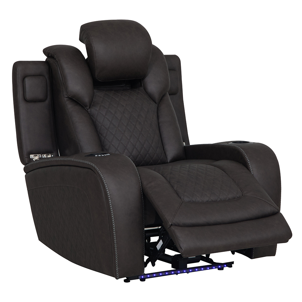 Wendell Power Motion Recliner w/Storage, USB & LED