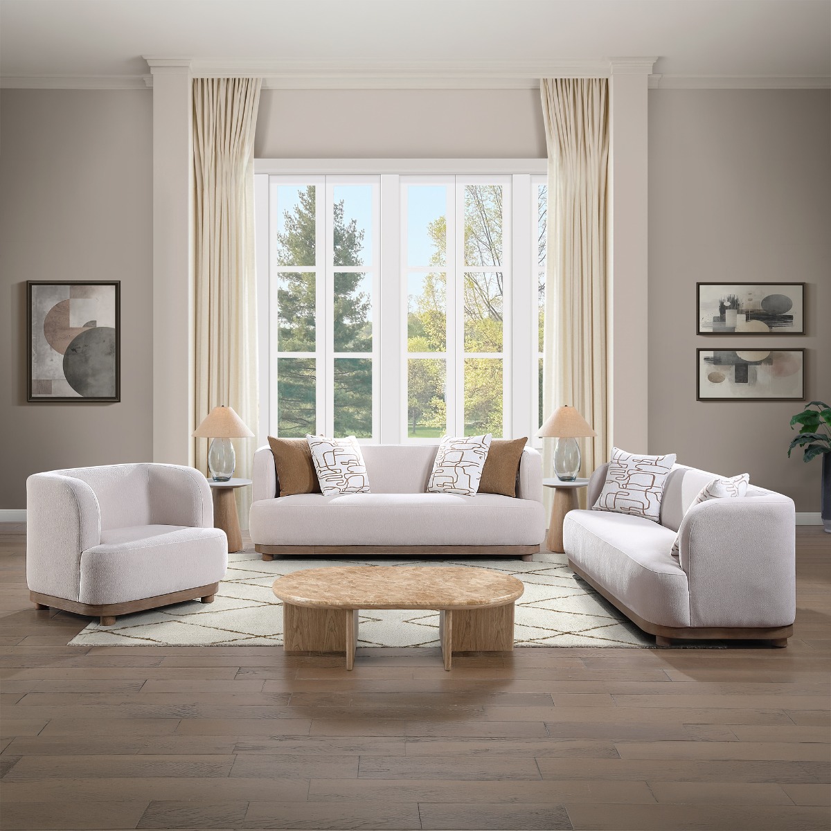 Duncan Sofa w/4 Pillows