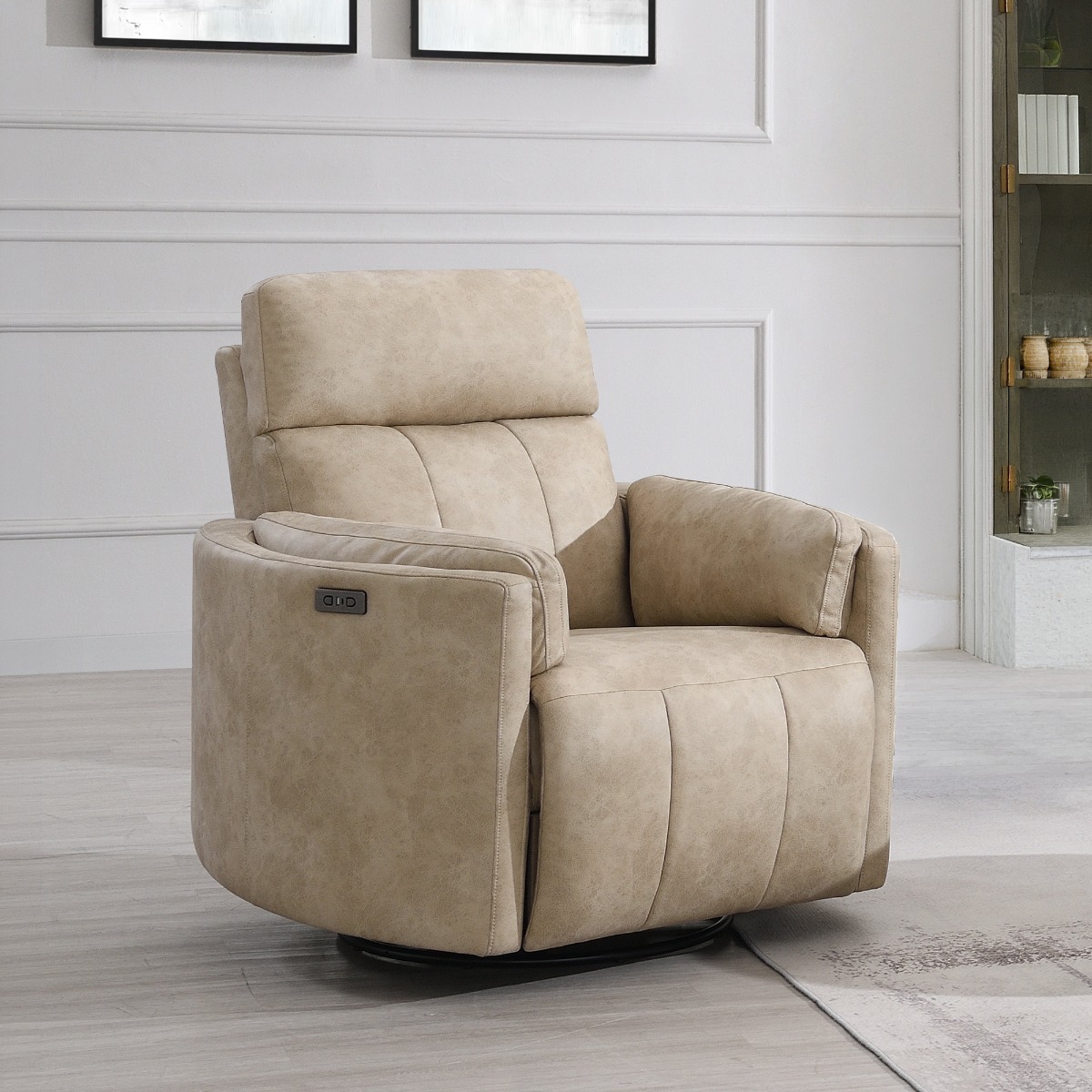 Elison Power Motion Glider Recliner w/Swivel