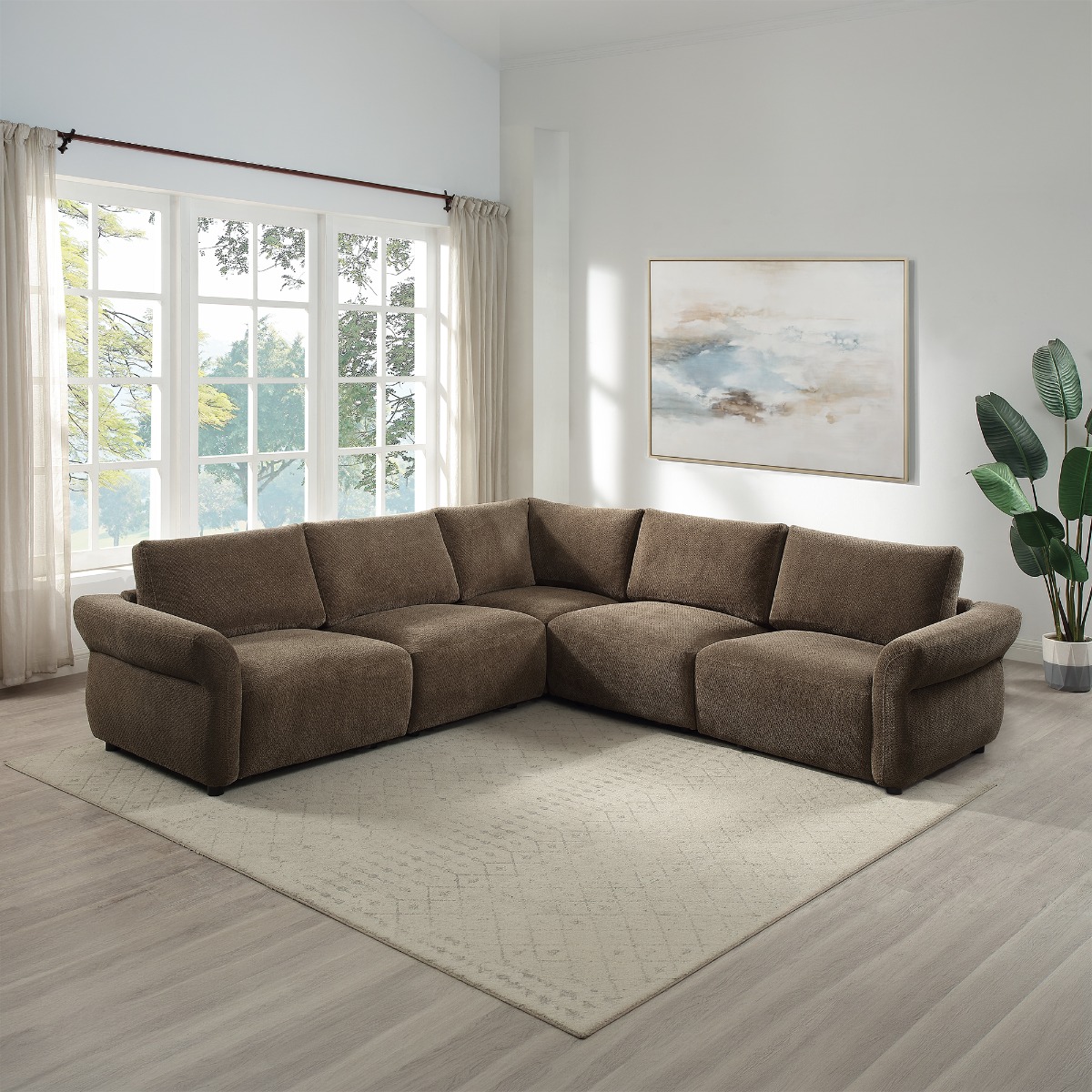 Theodore Modular - Left Facing Arm Chair